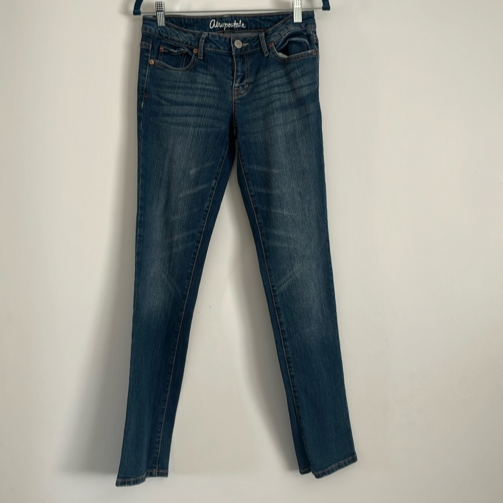Junior girls used Aeropostale jeans size 2 Reg. Bayla, skinny, 29 inch inseam